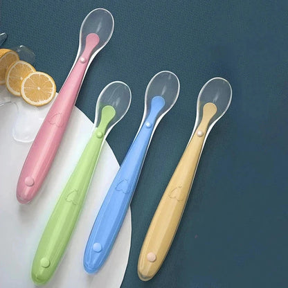 Silicone Baby Feeding Spoons